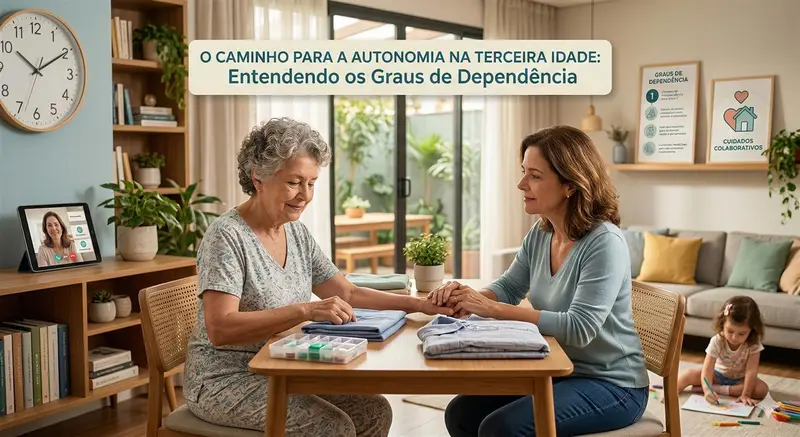 Graus de dependência e autonomia na terceira idade